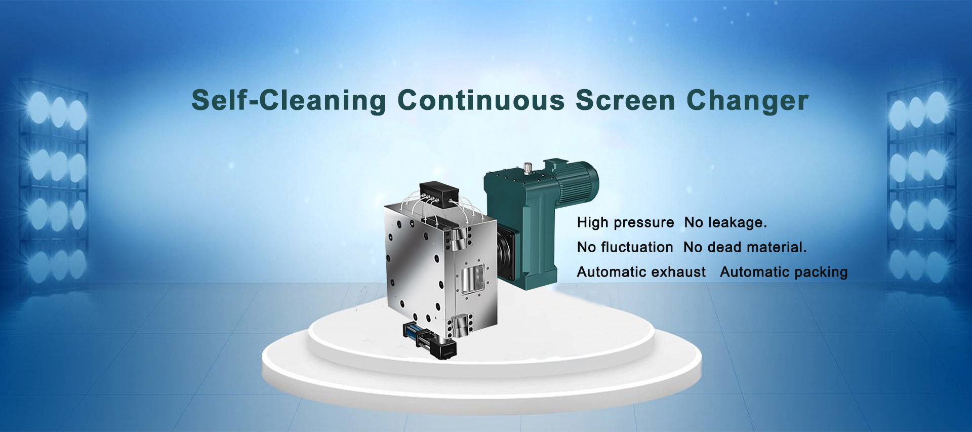 Self-cleaning scraper type screen changer